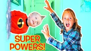 Jack Jack Super Powers Incredibles 2 skit [upl. by Attelrahc]