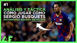 Cómo jugar COMO SERGIO BUSQUETS 🧠 ANÁLISIS 1 IQ FÚTBOL⚽ MOVIMIENTOS DEFENSIVOS BÁSICOS MCD  L4F [upl. by Apollus733]