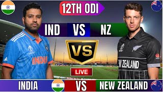 Live India Vs New Zealand Live  IND Vs NZ Live Match Today Last 30 Overs 2nd Innings livescore [upl. by Tichonn]