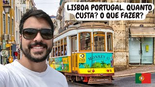 O que fazer em LISBOA em 1 dia Roteiro LISBOA PORTUGAL [upl. by Adnilam]