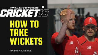 How to take wickets Cricket 19 [upl. by Jenks]