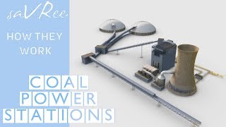 How Coal Fired Thermal Power Stations Work [upl. by Ahsilra]