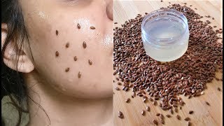 Do this 10 mins Every Morning amp look 18 years old Skin Tightening Face Mask Anti Aging Flaxseed Gel [upl. by Fredel557]