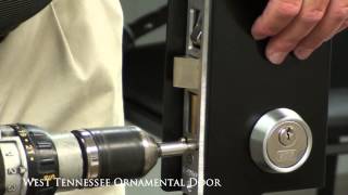 How to Install a Marks Mortise Lock [upl. by Karlise716]