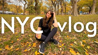 NYC VLOG Fall Day Exploring the City [upl. by Hugo541]