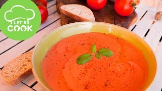 EINFACHES REZEPT Fruchtige Tomatensuppe mit 5 Zutaten [upl. by Diella]