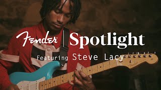 Spotlight Steve Lacy  American Professional II Series  Fender [upl. by Alegnad]