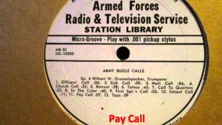 Army Bugle Calls 1964 [upl. by Vevay]