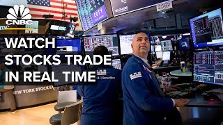 Watch stocks trade in real time after Dows third worstday ever– 3172020 [upl. by Mittel]