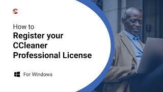 How to register your CCleaner Professional license for PC [upl. by Harmon87]