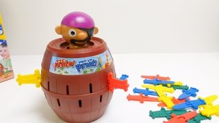 Tomy Super Pirate  Pop Up Pirate Game [upl. by Yenreit]