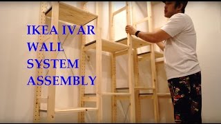 IKEA IVAR System Shelves Full Assembly and Review [upl. by Astraea]