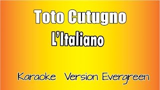 Toto Cutugno  L italiano versione Karaoke Academy Italia [upl. by Burack827]