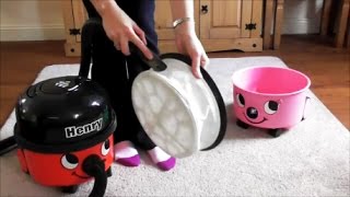 Henry Hoover to the Rescue Hetty Gets a Sparkling Clean Makeover 🧹  ASMR Vacuuming Relaxation [upl. by Noyar]