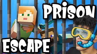 UNDERWATER PRISON ESCAPE in Minecraft [upl. by Selrahcnhoj]