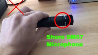 ✅ How To Use Shure SM57 Microphone Review [upl. by Obelia]