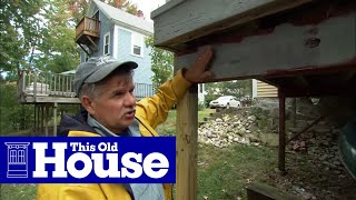 How to Replace a Deck Post  This Old House [upl. by Aleunamme430]