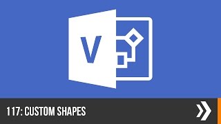 Custom Organization Chart Shapes in Microsoft Visio  Everyday Office 007 [upl. by Enois]