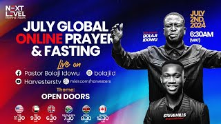 Prayer For Increase Capacity  PST BOLAJI IDOWU amp STEVEHILLS  JULY 2ND 2024 [upl. by Lerat]