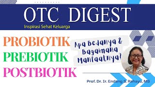 Probiotik Prebiotik Postbiotik Apa Bedanya amp Bagaimana Manfaatnya [upl. by Chladek899]