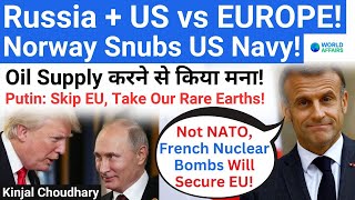 Indias World In Making USRussia Alliance EUs NATO Exit Norway Oil Mineral Deal World Affairs [upl. by Acinorahs769]