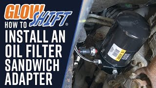 How To Install An Oil Filter Sandwich Adapter [upl. by Hobard]