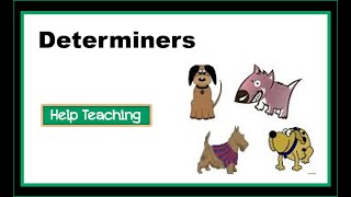 What are Determiners  English Grammar Lesson [upl. by Groos622]