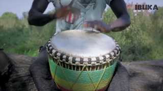 Traditional Djembe drummer [upl. by Icaj]