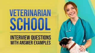 5 Veterinarian School Interview Questions with Answer Examples [upl. by Ennasil]