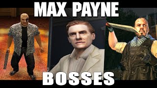 All Bosses of Max Payne 2001  2012 [upl. by Notnroht166]