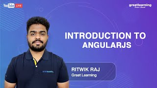 Introduction to AngularJS  AngularJS Tutorials for beginners  Great Learning [upl. by Helbonna]