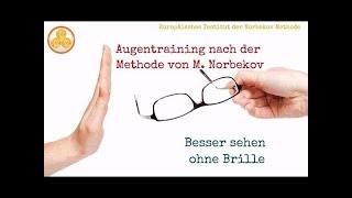 AUGENTRAINING nach Norbekov Methode Vollversion aus dem Buch quotESELSWEISHEITquot [upl. by Doloritas640]