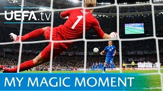 Pirlos Panenka penalty  Italy v England [upl. by Arimahs]