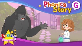 Phonics Story G  English Story  Educational video for Kids [upl. by Ahsitra]