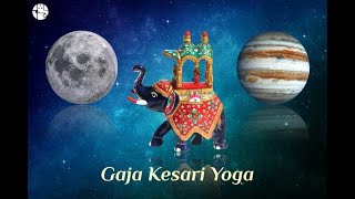 Accurate Analysis on GAJ KESARI YOGA Jupiter Moon Conjunction in Vedic Astrology [upl. by Buyer]