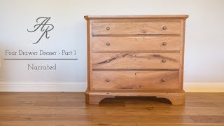 Building A Shaker Dresser  Part 1 [upl. by Sidalg732]