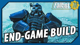 Fallout 76  The ULTIMATE EndGame Build T65 Power Armor Heavy Guns amp Bloodied [upl. by Patt522]