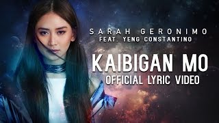 Sarah Geronimo featuring Yeng Constantino — Kaibigan Mo Official Lyric Video [upl. by Margret]