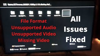 How to Fix Unsupported File Format and Missing Files on Smart TVs [upl. by Elyak]