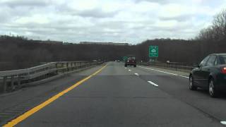 Interstate 84  New York Exits 21 to 18 westbound [upl. by Andree]