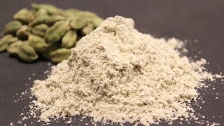 How to Make Cardamom Powder  Sanjeev Kapoor Khazana [upl. by King]