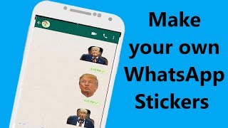 Make Your Own WhatsApp Stickers [upl. by Nawor]