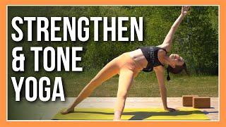 30 min Intermediate Vinyasa Yoga  Full Body Toning [upl. by Torrin]