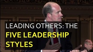 The 5 Leadership Styles [upl. by Rubliw]