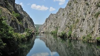 Matka Canyon at Skopje  Travel to Macedonia [upl. by Cori]