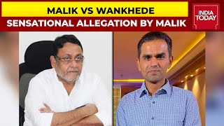 After Nawab Maliks Charges Sameer Wankhede Camp Hits Out  Breaking News [upl. by Ahoufe391]