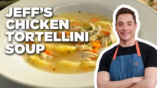 How to Make Jeff’s Chicken Tortellini Soup  The Kitchen  Food Network [upl. by Nnav]