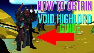 AQW How To Get Void Highlord Complete Guide 2018 [upl. by Ahsym]