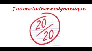 Résumé de la thermodynamique en 20 questions Partie 1 [upl. by Ikkim]