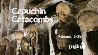 Bone Chilling Capuchin Catacombs  Sicily Italy [upl. by Pomona]